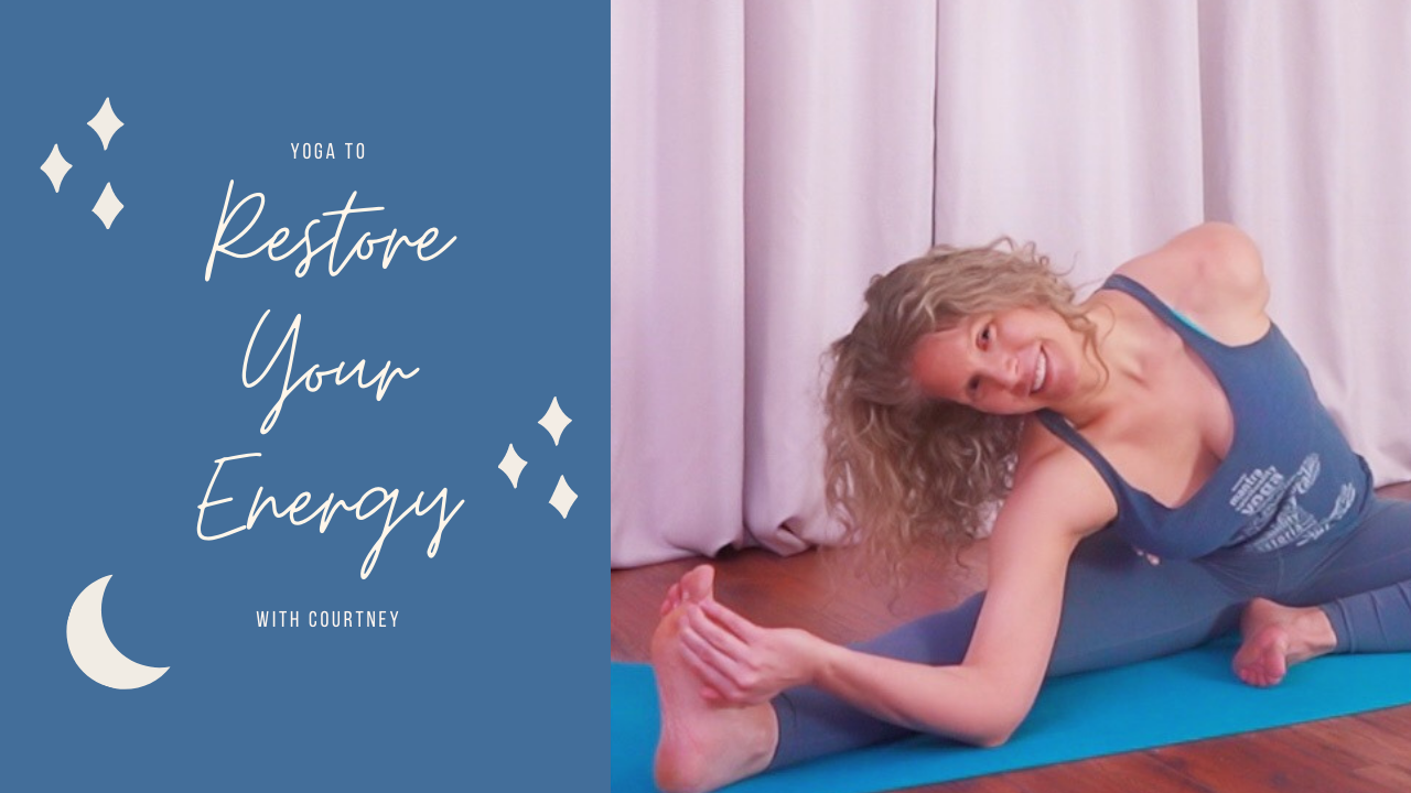 Restore Your Energy Supported Shoulderstand Yoga Class