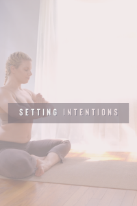 New Moon Yoga Setting Intentions